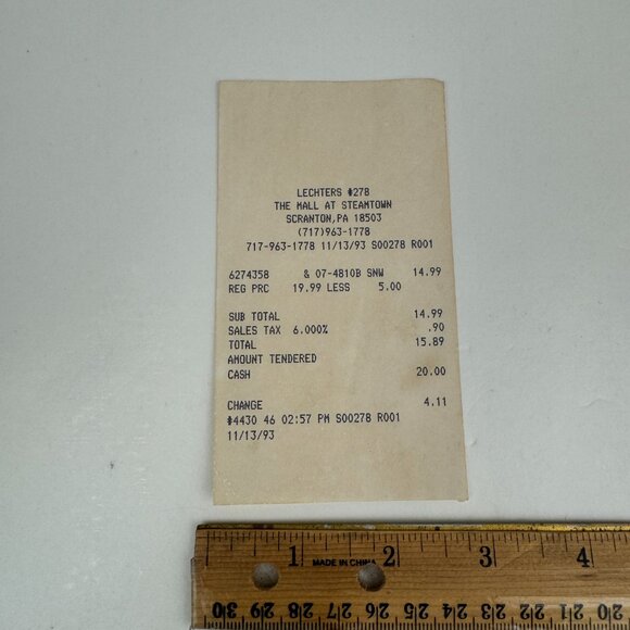 Vtg‎ 90s Snowman Holding Cookies Cookie Jar w Lid Storage Orig Box Crazing READ - Picture 12 of 13